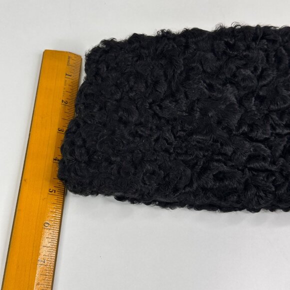 Vintage Asli Mehoob Ramapuri Karakul Black Fur Cap - Picture 5 of 7